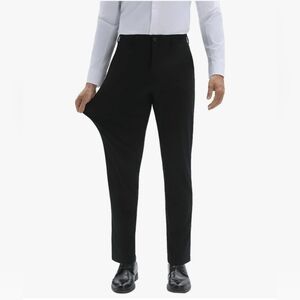Men's Navy Stretch Golf Dress Pants 32 X30